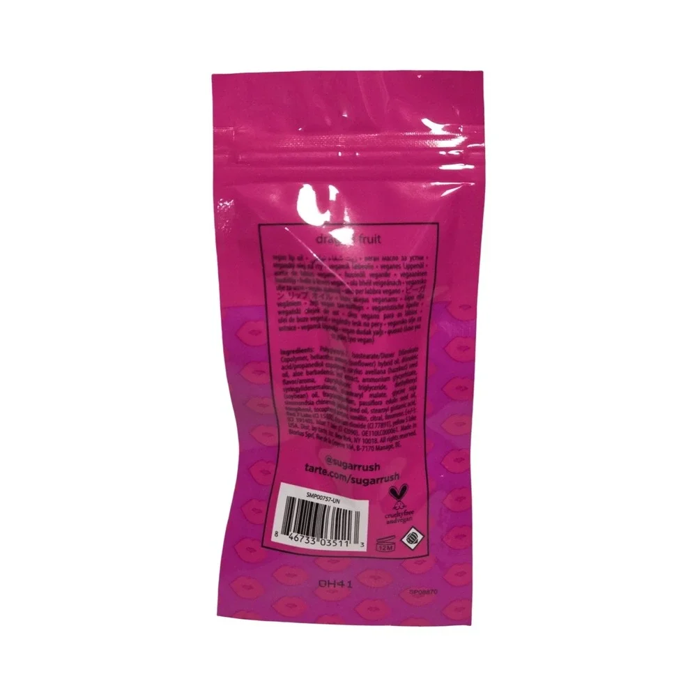 Tarte Sugar Rush Lip Sip Vegan Lip Oil Dragon Fruit Mini 0.5ml NEW